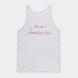 I'm an Animation Girl Pink Tank Top